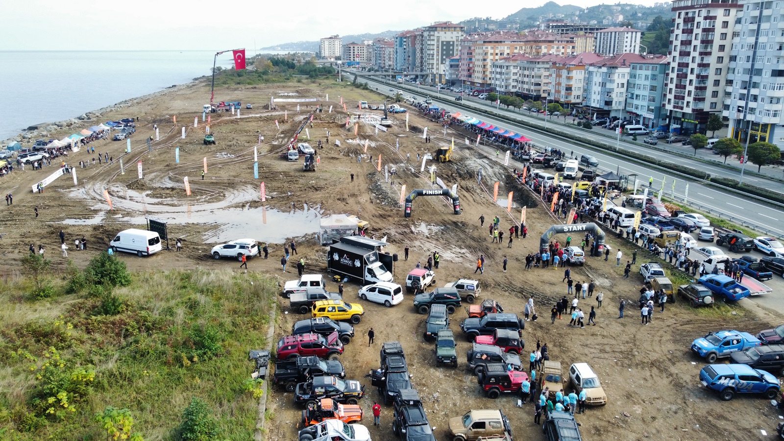 Of’ta nefes kesen anlar: 1. Off-Road Festivali büyük ilgi gördü