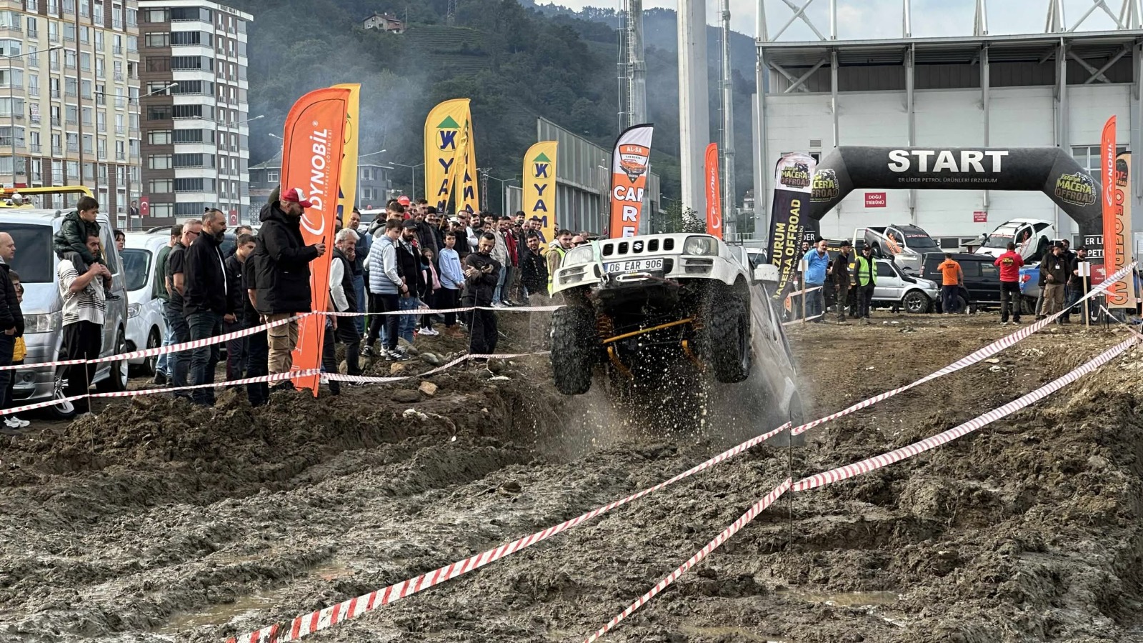 Of’ta nefes kesen anlar: 1. Off-Road Festivali büyük ilgi gördü