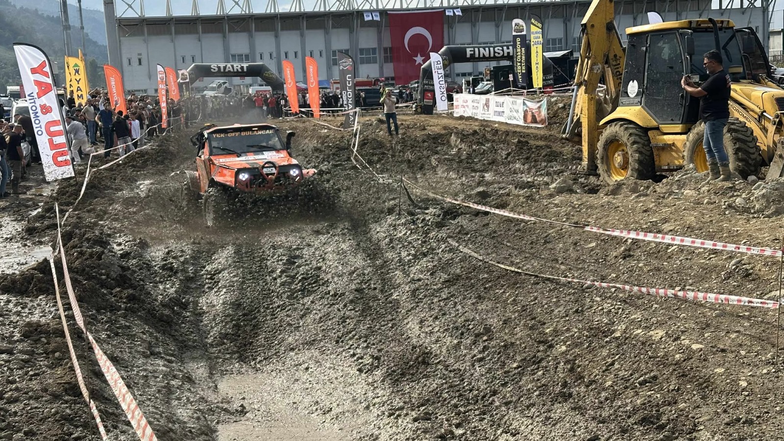 Of’ta nefes kesen anlar: 1. Off-Road Festivali büyük ilgi gördü