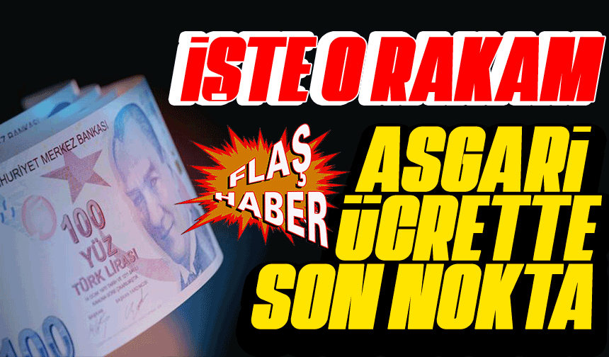 Asgari Ücrette Son Nokta Konuldu: 2026 İçin Rakam Açıklandı