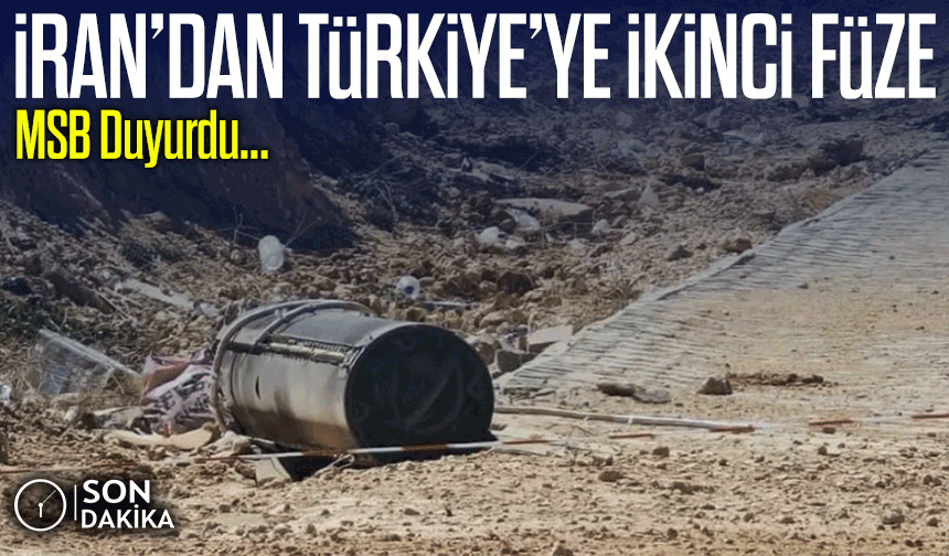 Hatay’dan Sonra Bir Olay Daha: İran’dan Gelen Füze Gaziantep Yakınlarında Düşürüldü