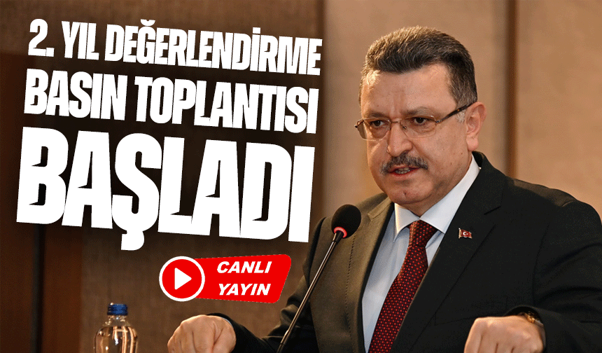 Trabzon’da Başkan Genç 2 Yıllık Hizmet Sürecini Canlı Yayında Değerlendiriyor