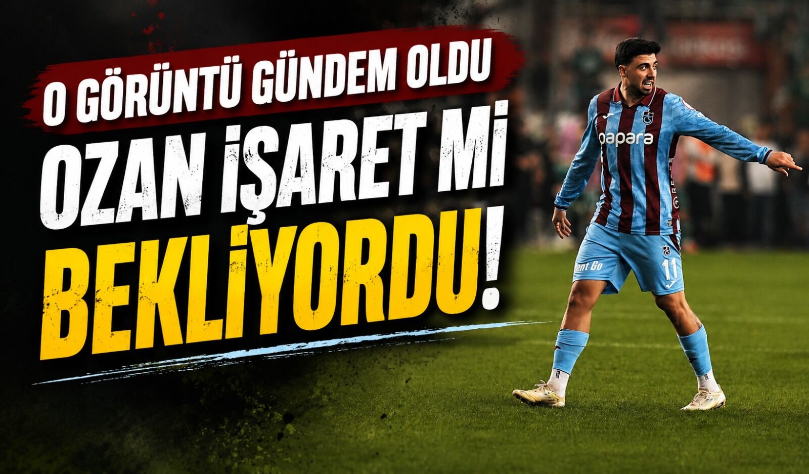 Trabzonspor Türkiye Kupası’nı Kazandı, Fatih Tekke’nin Ozan Tufan’a Yaptığı İşaret Gündem Oldu