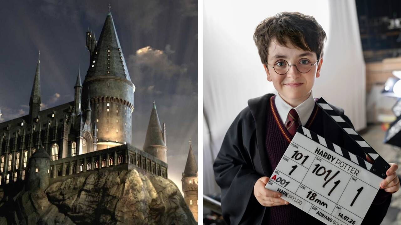 H B O Harry Potter Dizisi Set Okulu