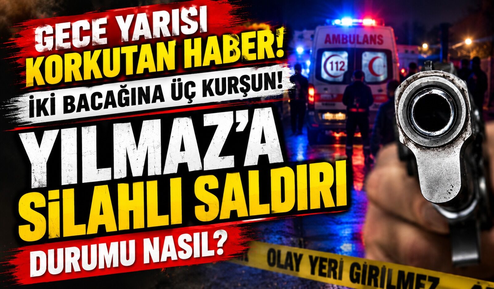 Trabzonspor’un Eski Başkanı Mehmet Ali Yılmaz’ın Oğlu Silahlı Saldırıda Yaralandı