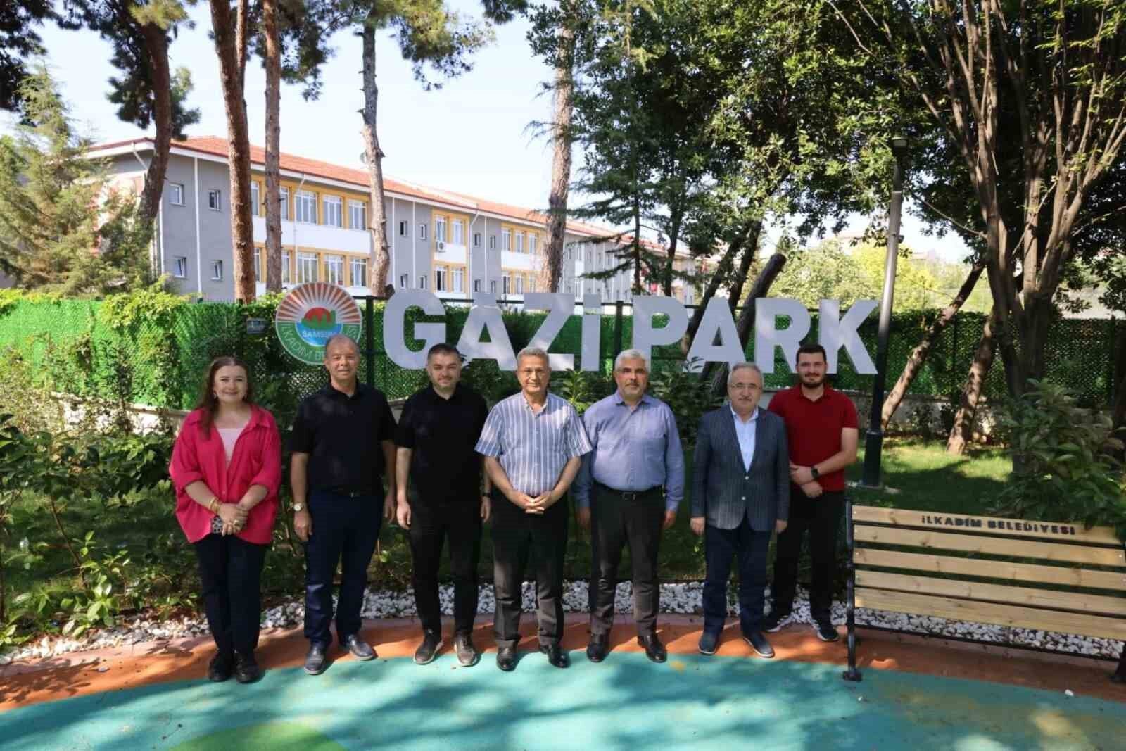 Gazi Park'ta değişim tamamlandı