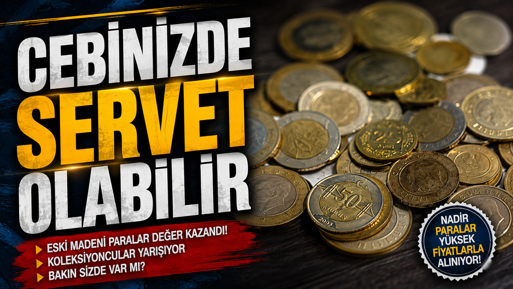 Cebinizdeki 1 TL Binlerce Lira Edebilir: Bu Ayrıntıya Dikkat