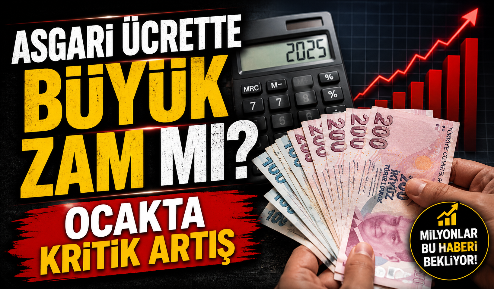 Asgari Ücrete Yüzde 50 Zam Gelir mi? İki Formül Gündemde