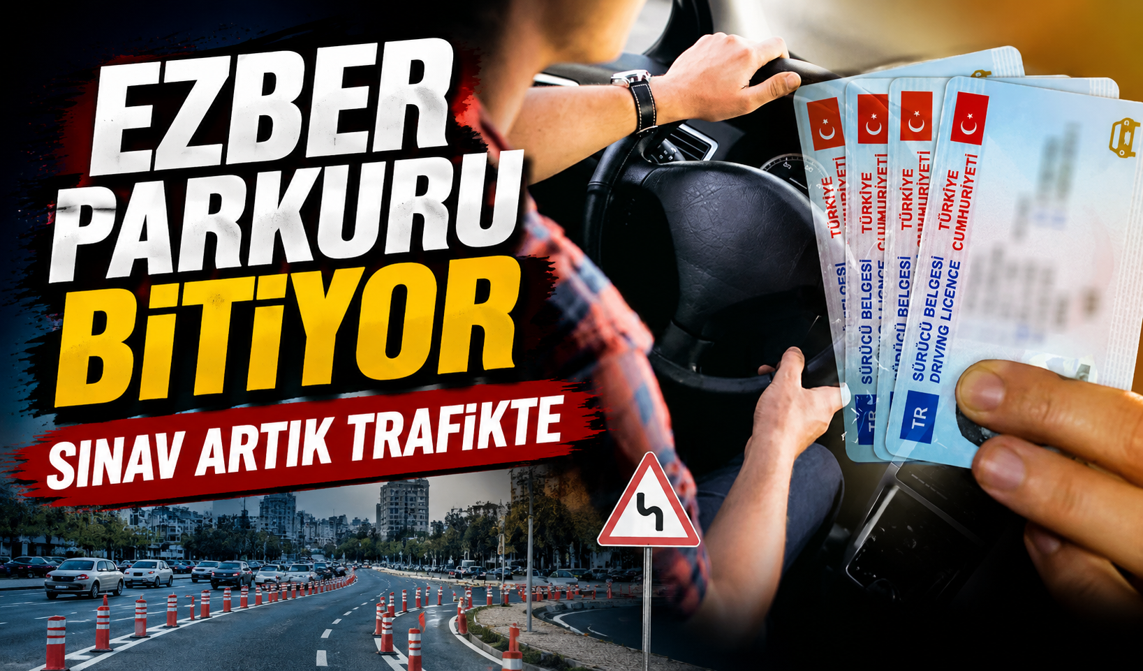 Ehliyet Sınavında Yeni Dönem: Ezber Parkuru Tarihe Karışıyor