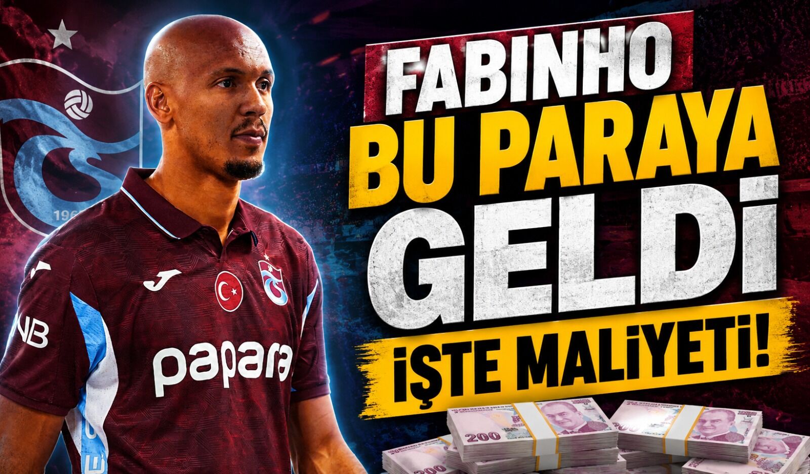 Trabzonspor Fabinho’yu Bu Rakamla Aldı: Transfer Maliyeti Şaşırttı