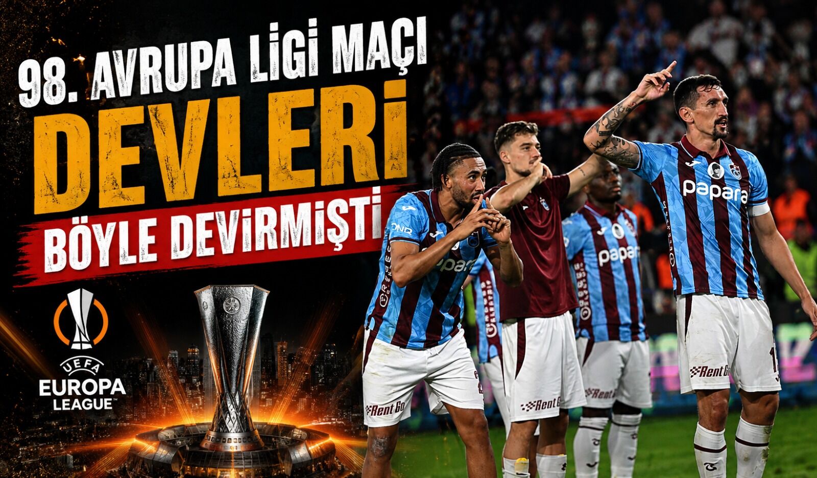 Trabzonspor Avrupa’da 156. Kez Sahneye Çıkıyor: Ferencvaros Öncesi Rakamlar Dikkat Çekti
