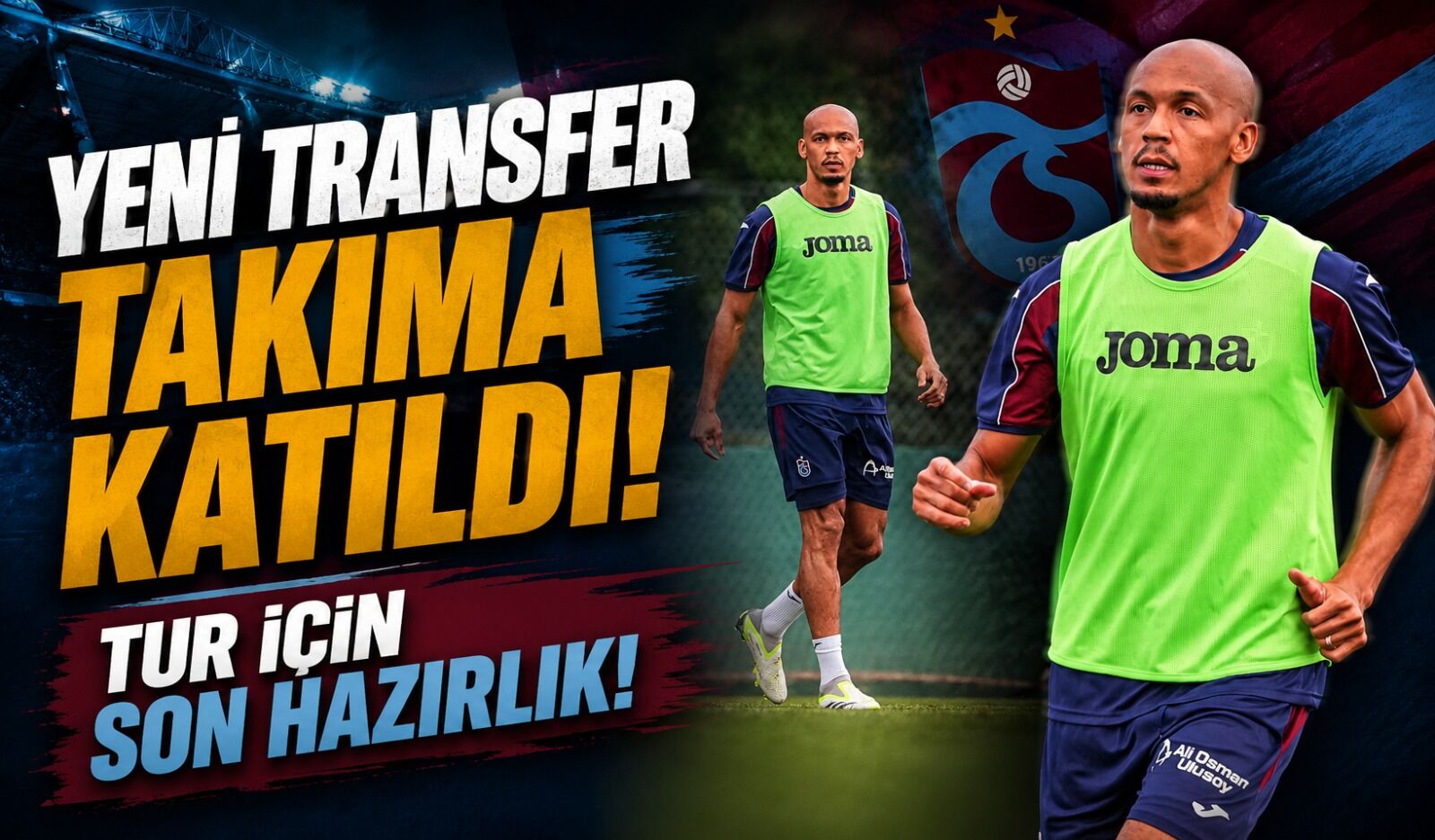Trabzonspor’da Ferencvaros maçı öncesi dikkat çeken gelişme: Fabinho ilk kez sahada