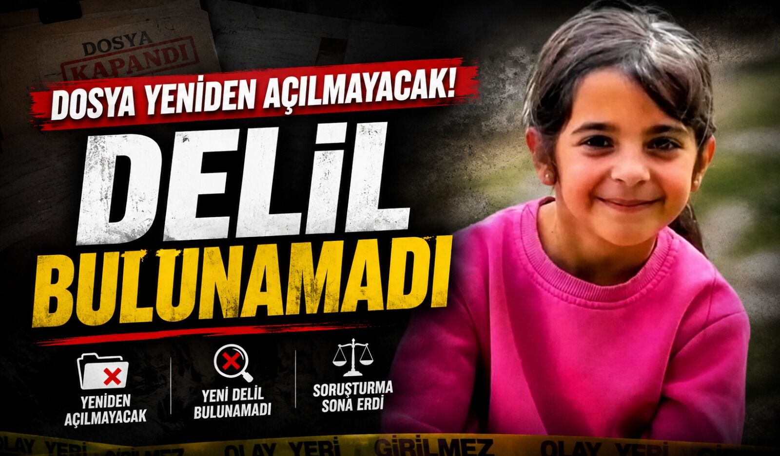 Narin Güran Dosyasında Yeni Gelişme: Ailenin Faili Meçhul Talebi Reddedildi