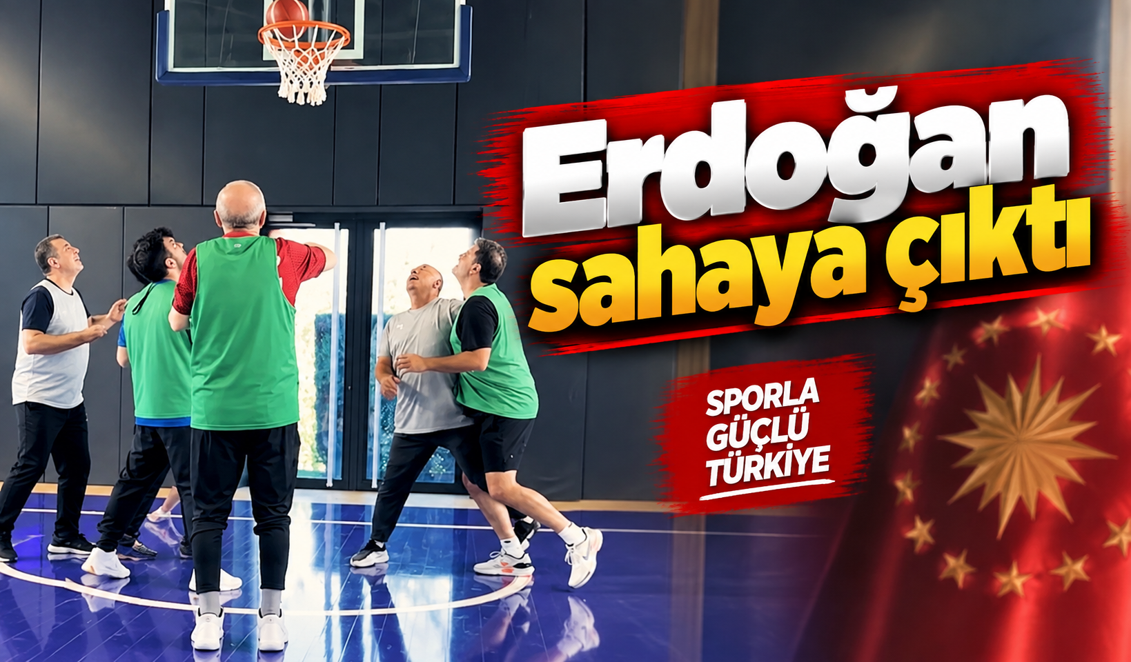 Erdoğan’ın basketbol görüntüleri gündem oldu: Varank’tan dikkat çeken paylaşım