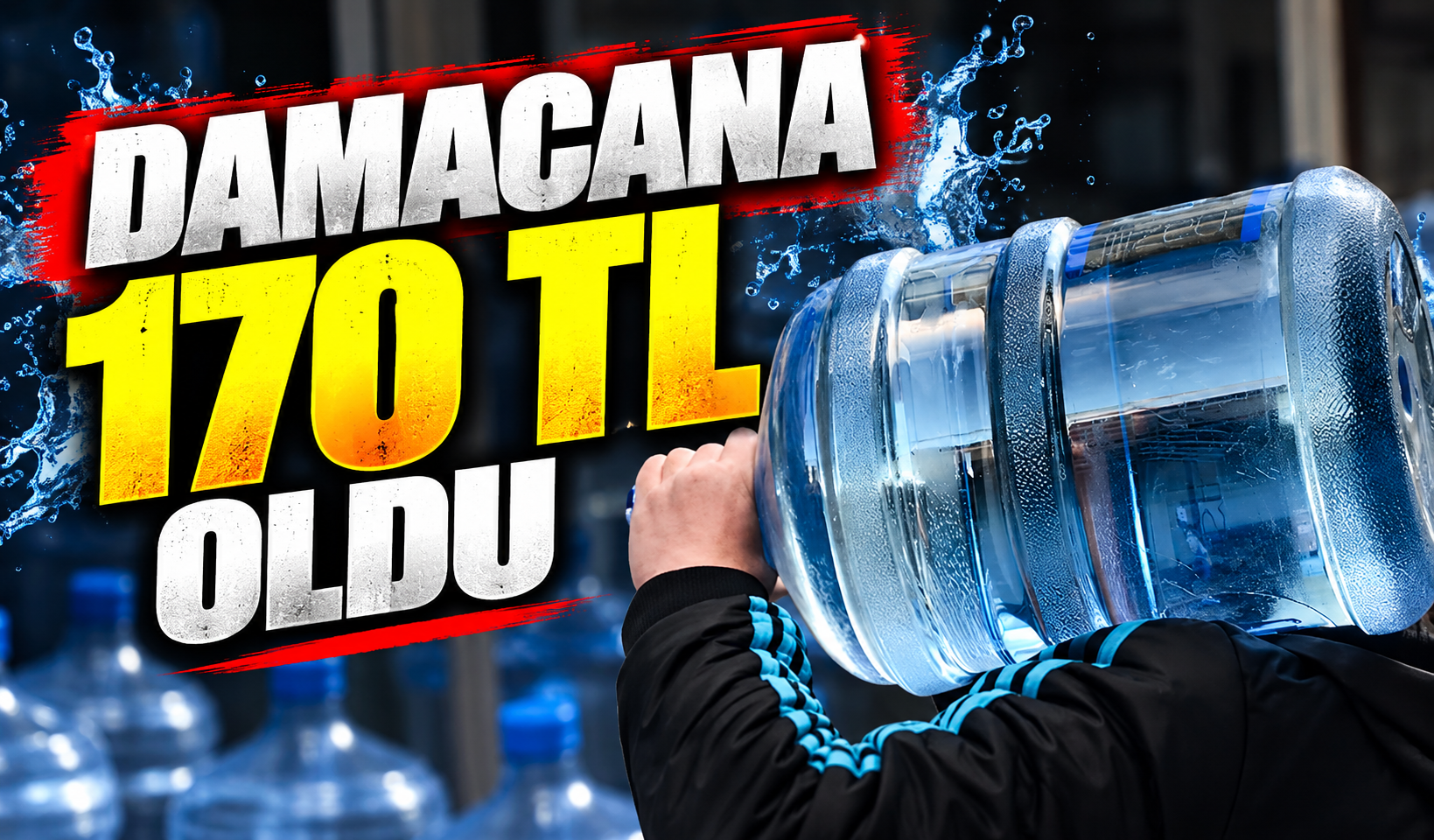 Hamidiye Su’ya zam geldi: 19 litrelik damacananın yeni fiyatı açıklandı