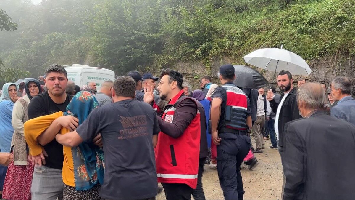 Trabzon Valiliği'nden 'Heyelan değil, iş kazası' açıklaması