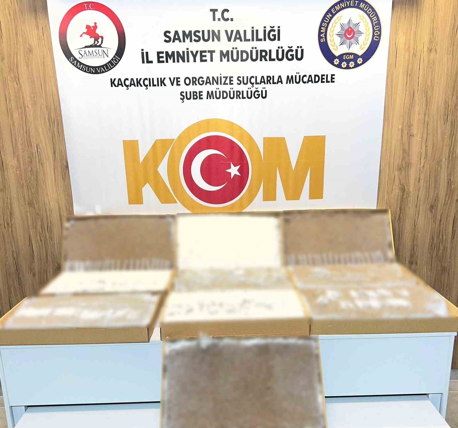 40 bin doldurulmuş makaron ele geçirildi
