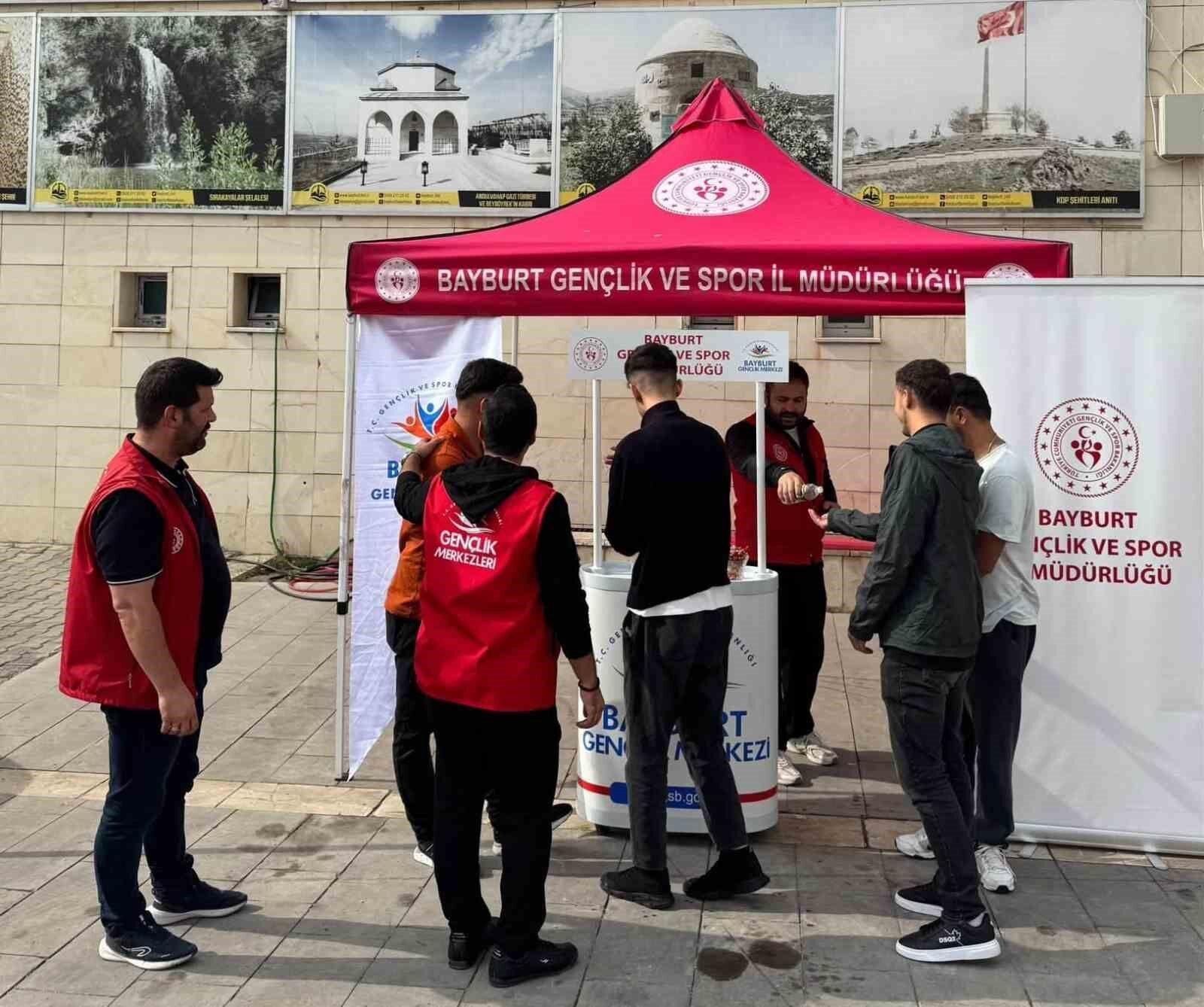 Bayburt'ta üniversite öğrencilerine yönelik tanıtım ve bilgilendirme yapıldı
