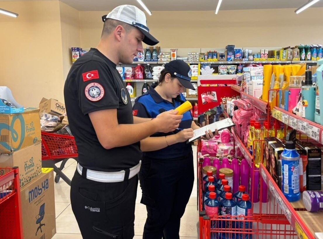 Ordu'da marketlerde raf ve kasa fiyatları denetlendi