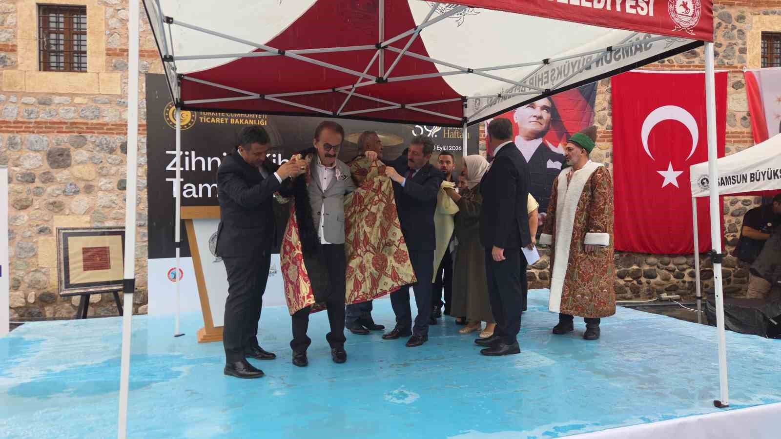 Yağmur altında Ahilik Haftası kutlaması