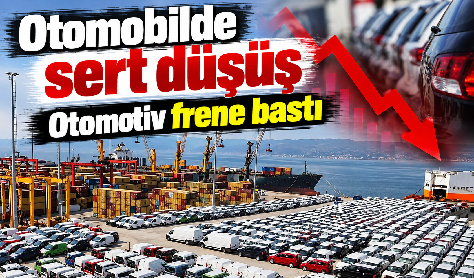 Otomotiv üretimi geriledi, ihracat geliri 27,2 milyar dolara çıktı