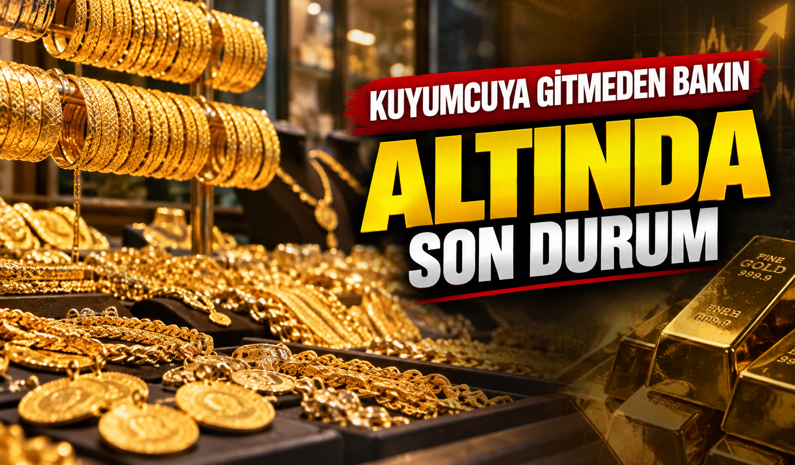 Kuyumcuya gitmeden önce bakın: Güncel altın fiyatları