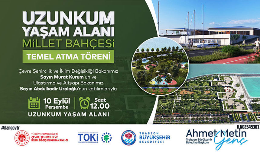 UZUNKUM YAŞAM ALANI TEMEL ATMA TÖRENİ