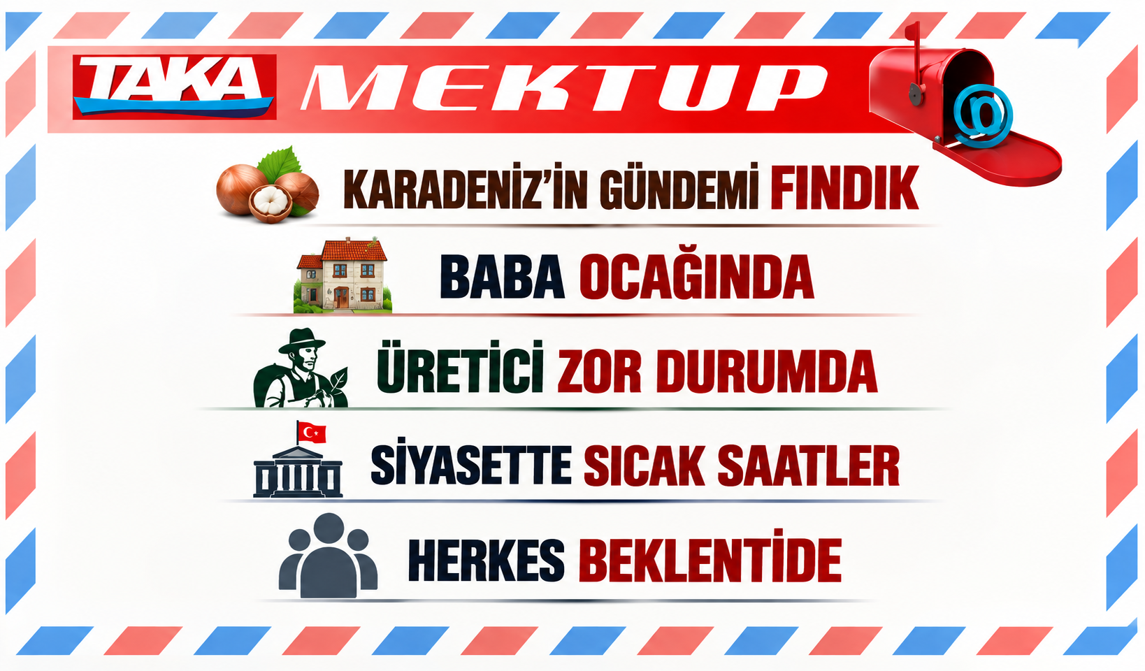 Karadeniz’in Gündemi Fındık