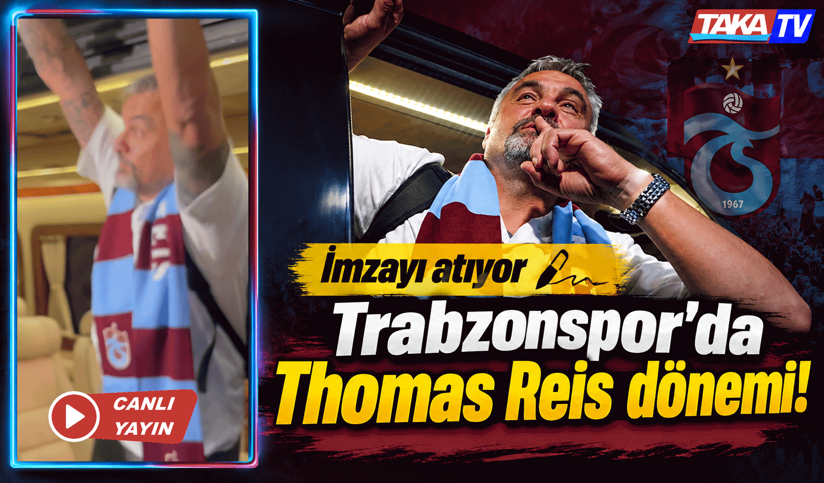 Trabzonspor’da Thomas Reis dönemi başladı: İlk sözleri çok net