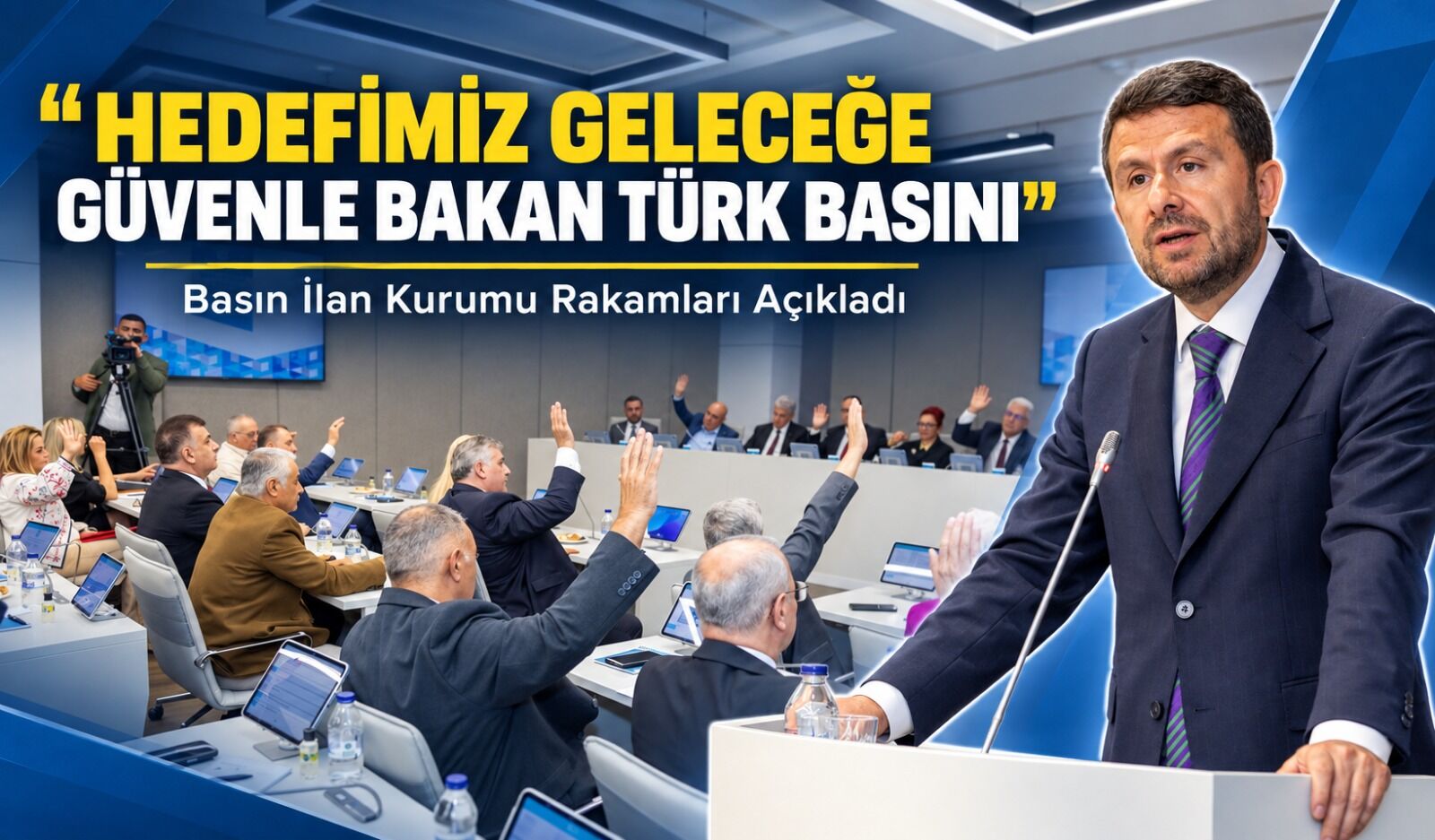Basın İlan Kurumu Rakamları Açıkladı; “Hedefimiz Geleceğe Güvenle Bakan Türk Basını”