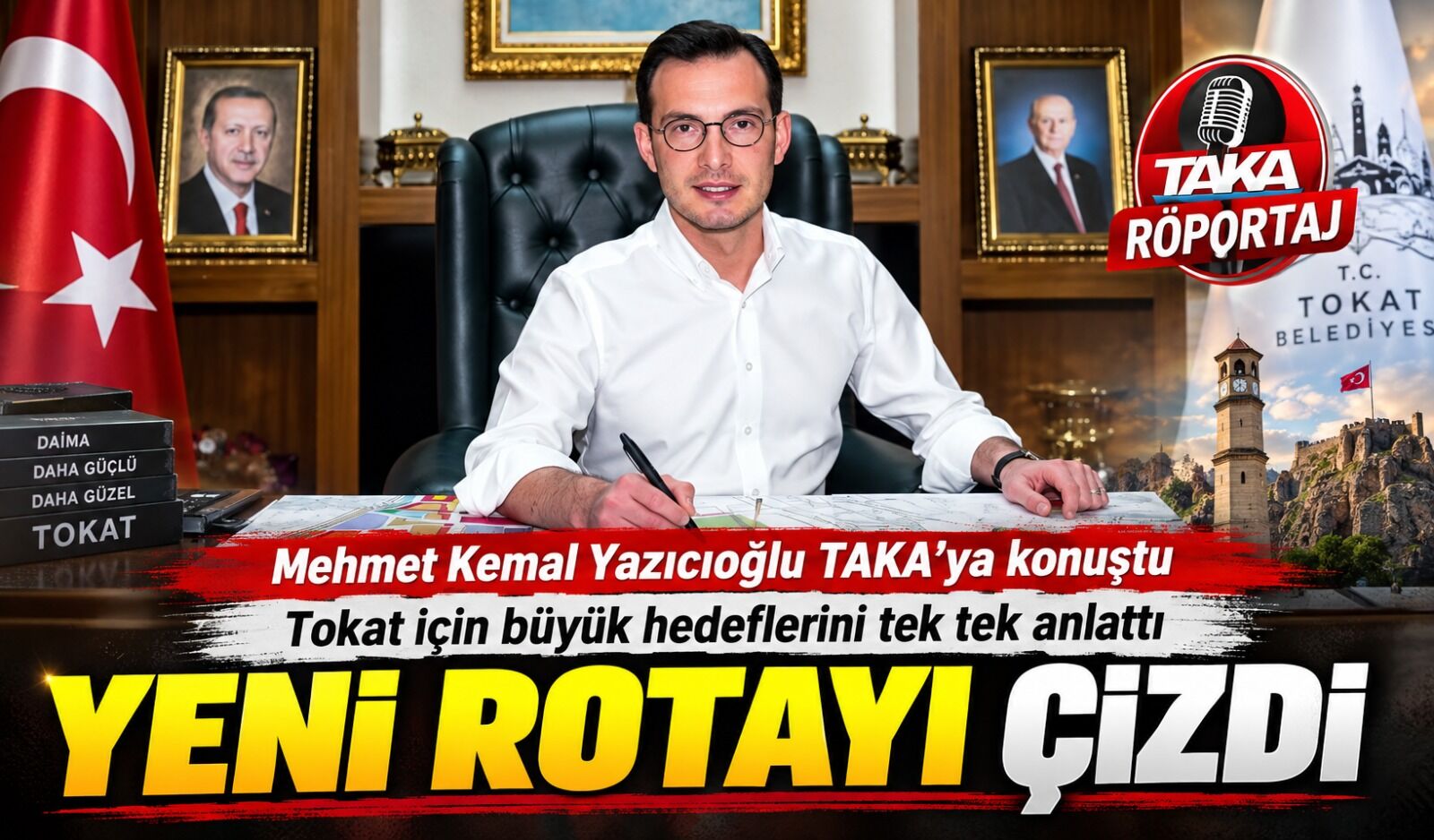 Mehmet Kemal Yazıcıoğlu TAKA’ya konuştu: Hedeflerini tek tek anlattı