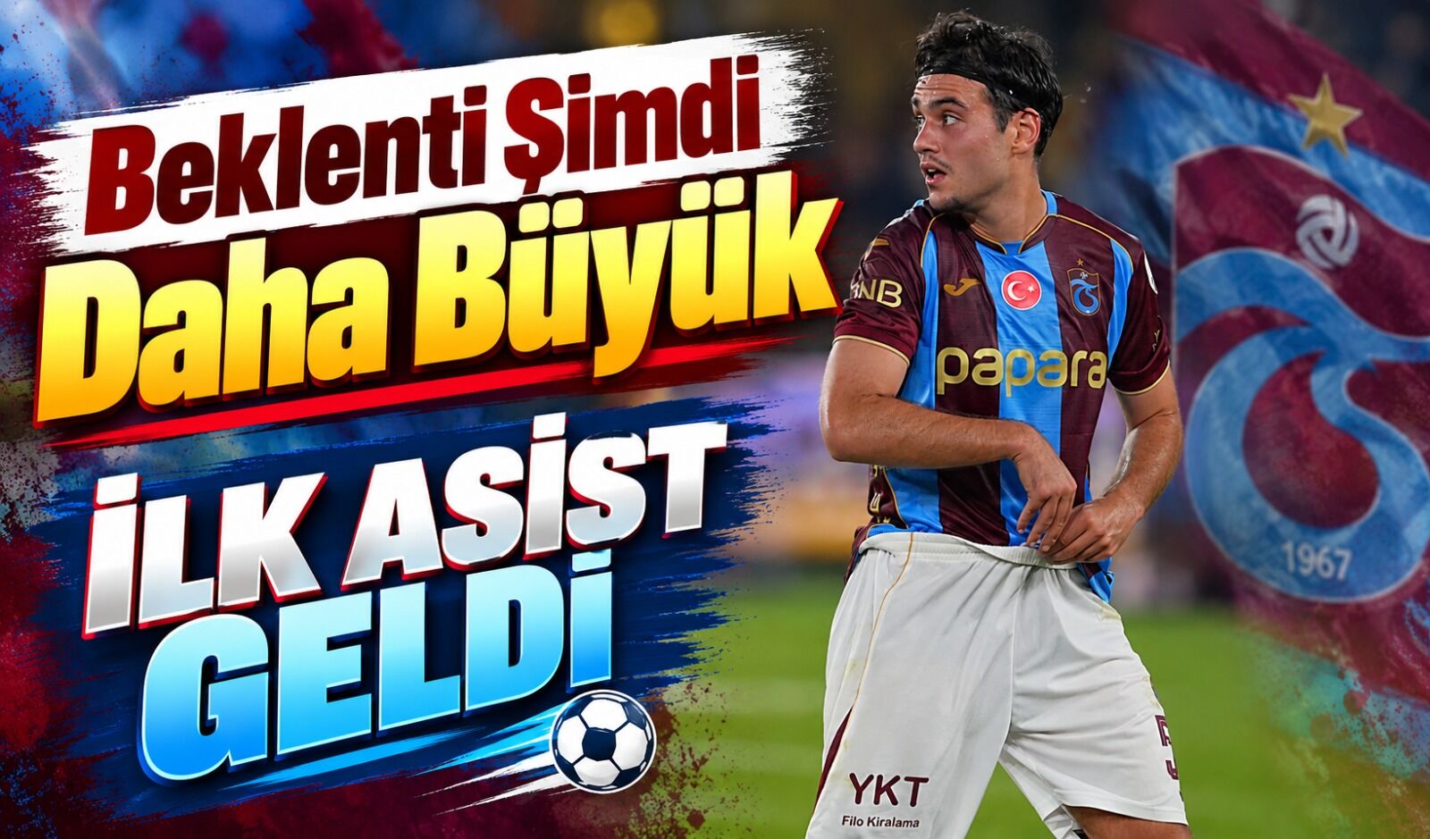 Trabzonspor'da Aral Şimşir Farkı: İlk Asistini Onuachu'ya Yaptı