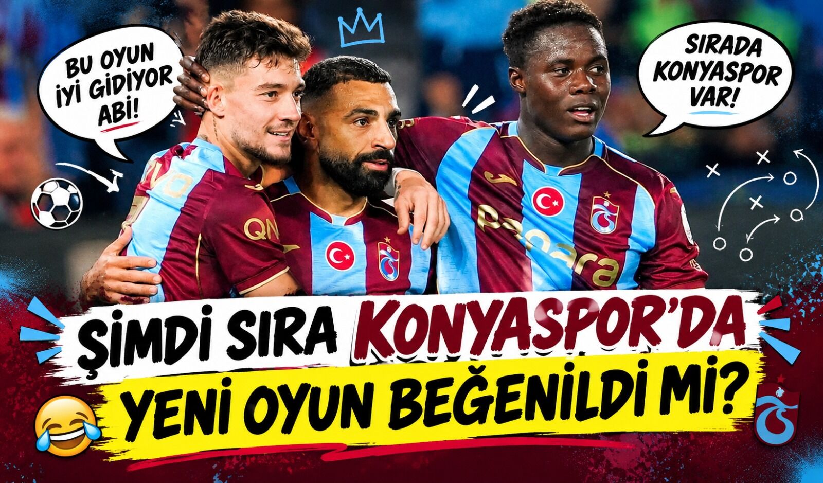 Trabzonspor'da Yeni Oyun Planı Beğenildi: Deplasmanda İlk Sınav Konyaspor