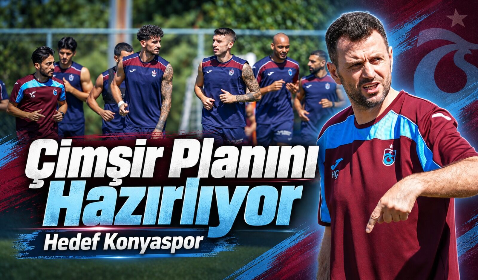 Trabzonspor Konyaspor deplasmanına hazırlanıyor: Tempo giderek yükseliyor