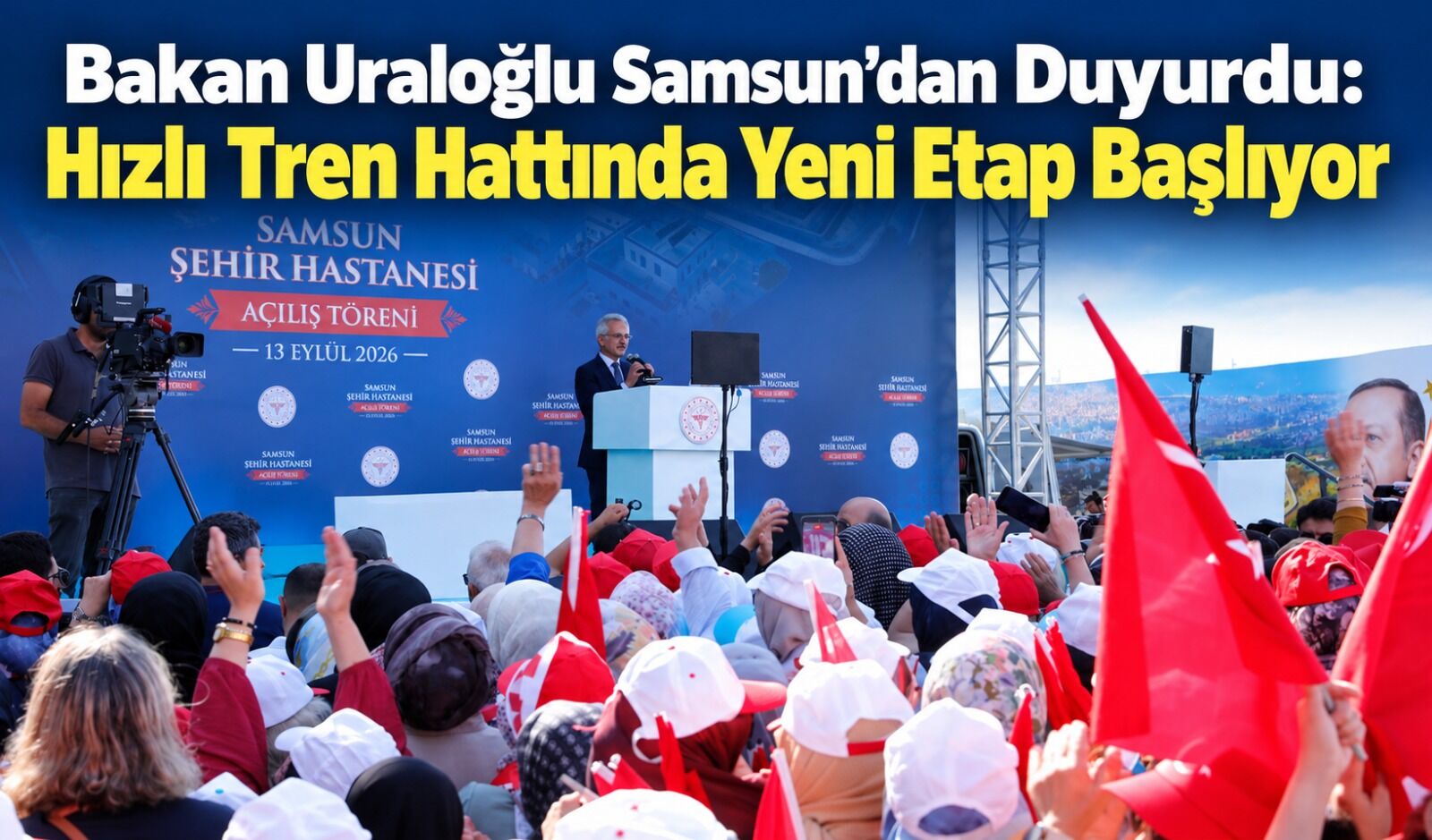 Uraloğlu’ndan Samsun hızlı tren hattı için tarih ve süre mesajı