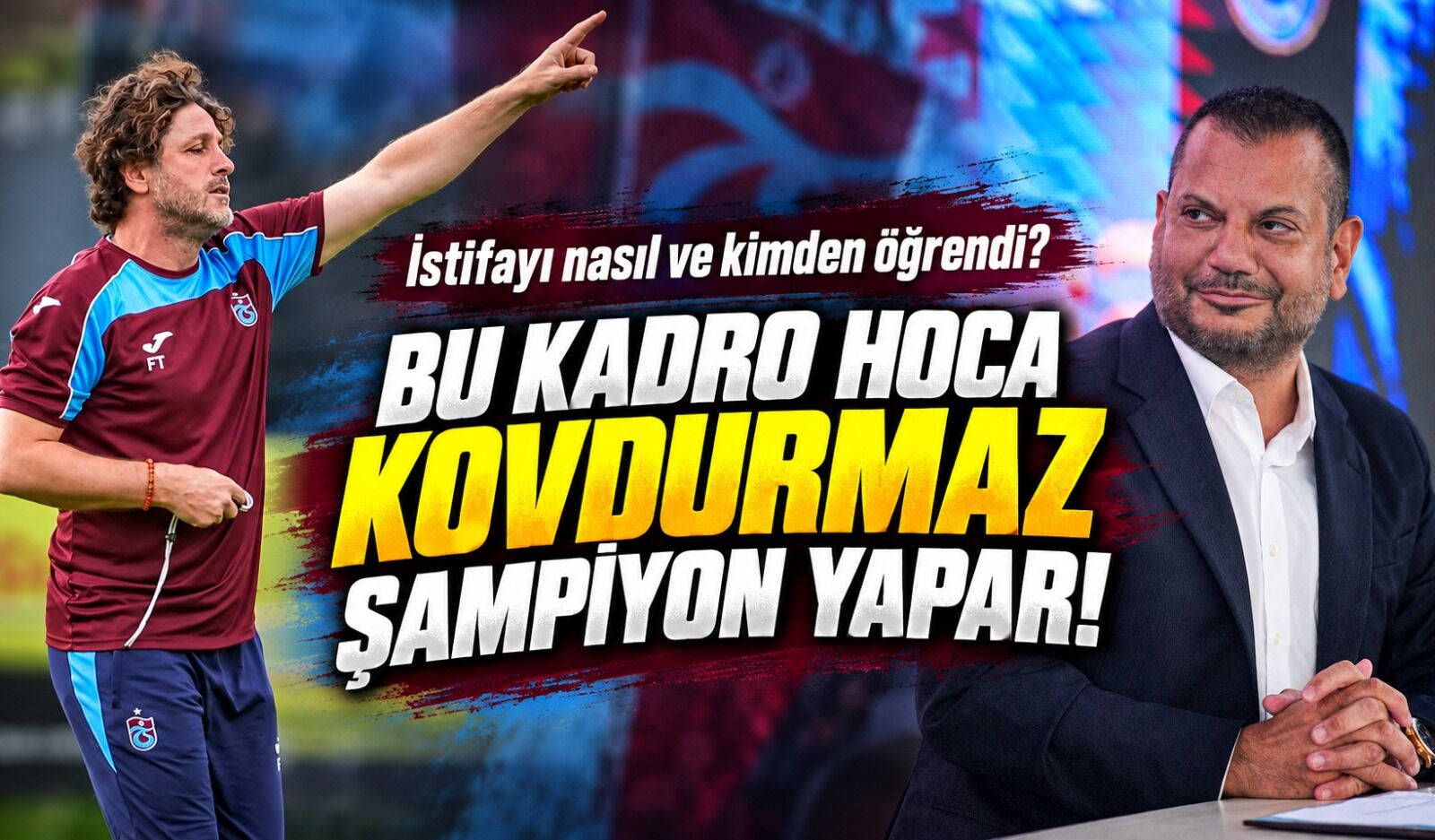 Trabzonspor'da Ertuğrul Doğan Fatih Tekke'nin İstifasını Nasıl Öğrendiğini Açıkladı