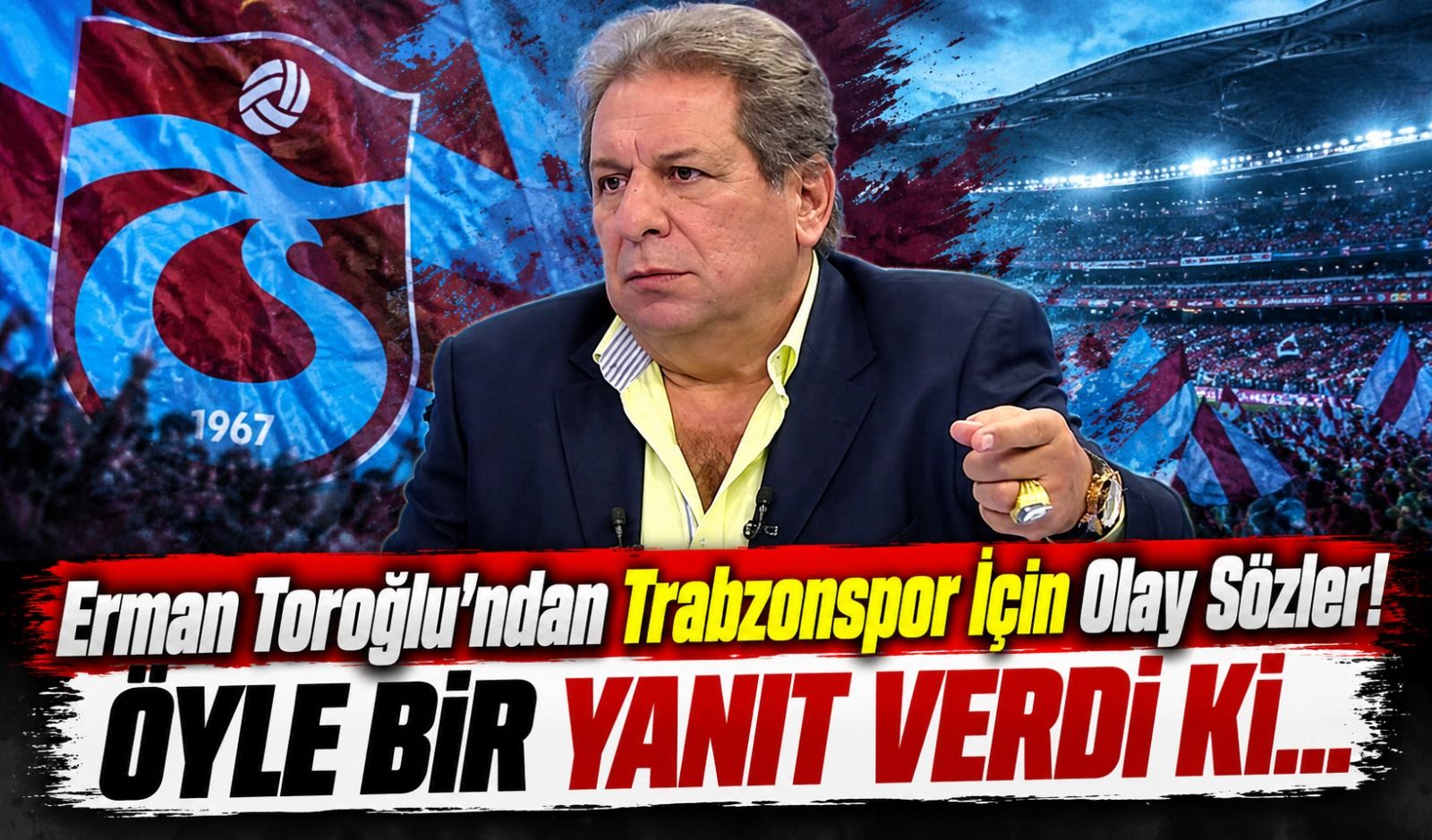 Trabzonspor'un 2010-2011 Şampiyonluğu Yeniden Gündemde! Erman Toroğlu Canlı Yayında Açık Konuştu
