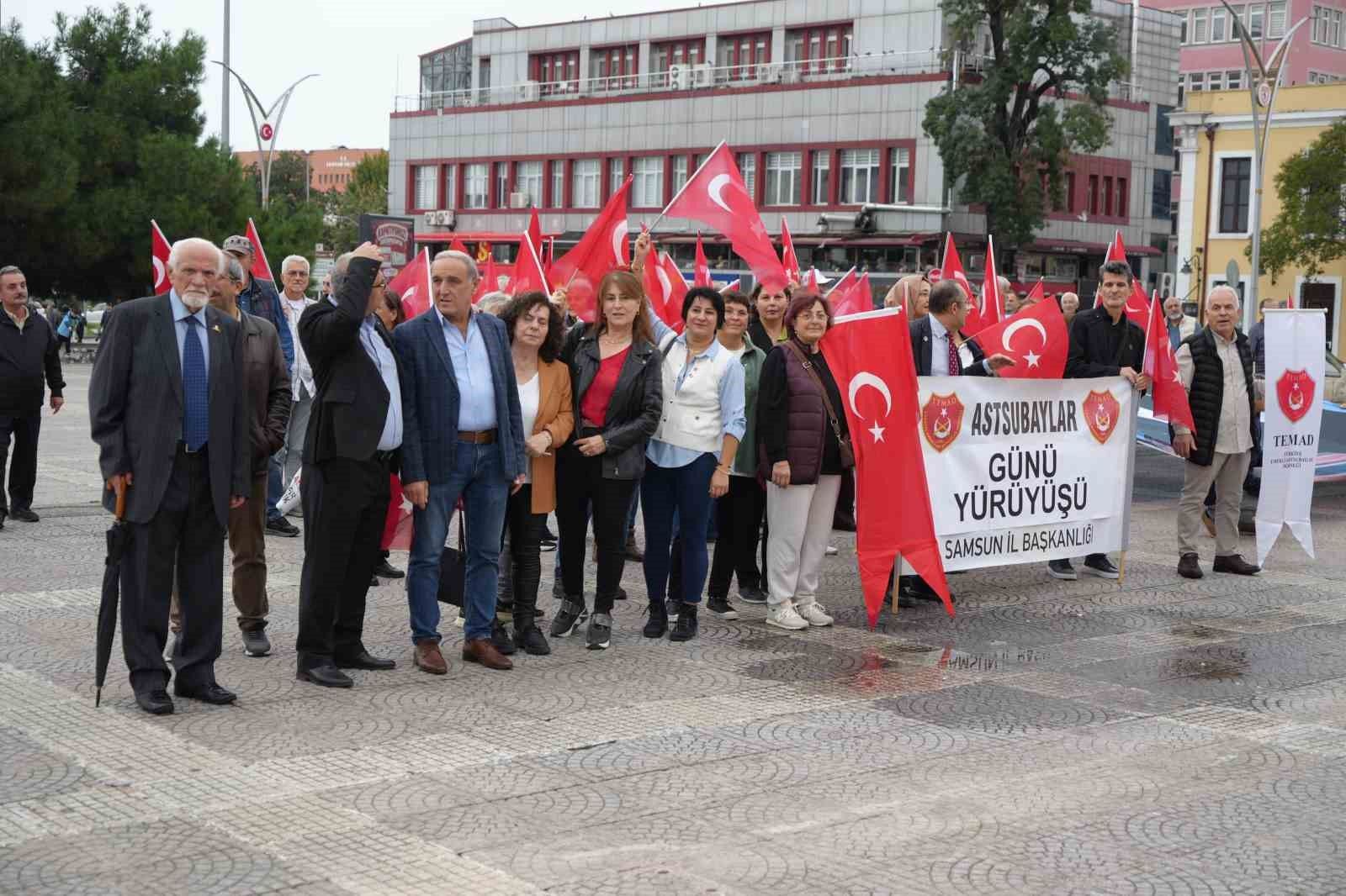 Samsun'da Astsubaylar Günü
