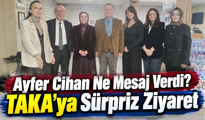 AK Parti Trabzon İl Kadın Kolları Başkanı Ayfer Cihan'dan TAKA Gazetesi'ne Anlamlı Ziyaret: Basın İçin Ne Dedi?