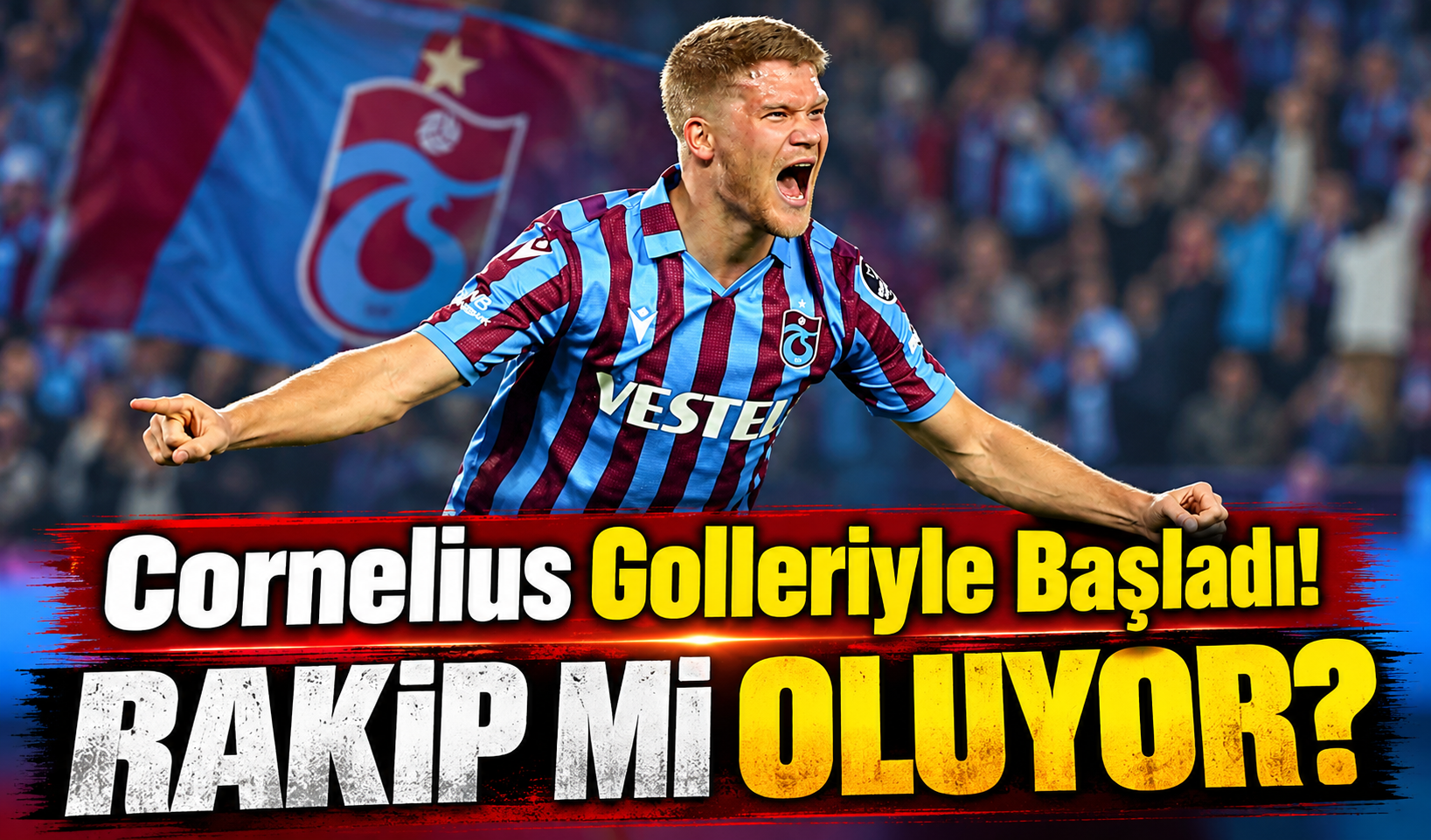 Trabzonspor'un Eski Golcüsü Cornelius Avrupa'da Şov Yaptı! Şimdi Rakip Olabilir