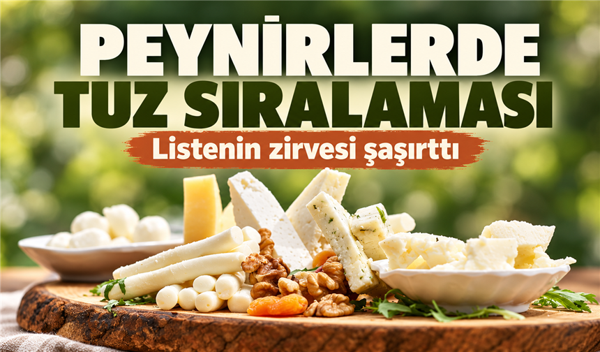 TÜRKOMP Verileriyle Peynirlerin Tuz Oranları Açıklandı