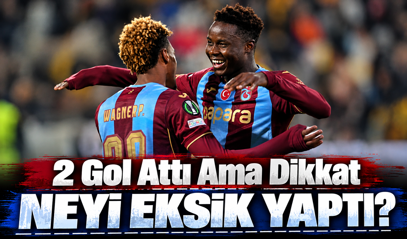 Trabzonspor'da Franculino Djú Fırtınası! KuPS Maçında 2 Gol Attı Ama Eksikleri Dikkat Çekti!