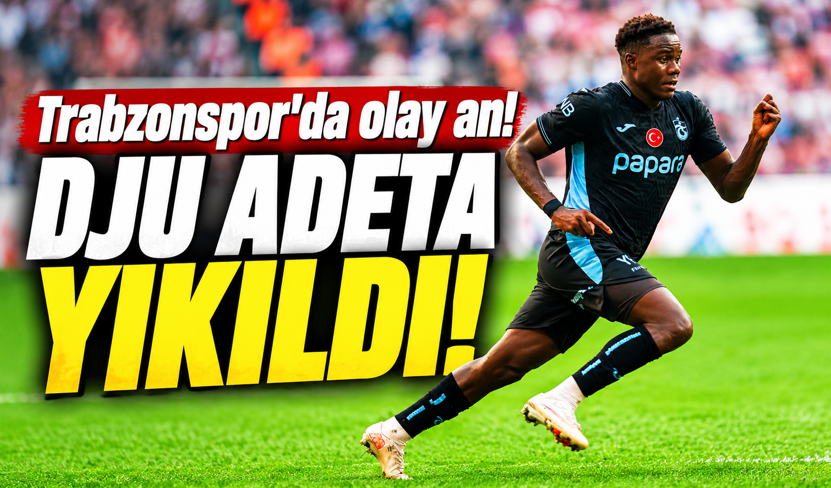 Trabzonspor'da Franculino Dju'nun O Hareketi Olay Oldu! Uğur Meleke Dikkat Çekti