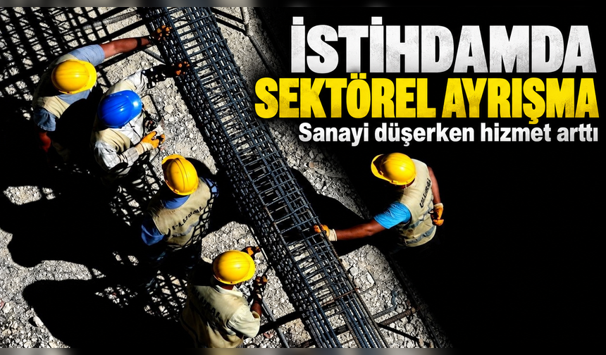 Ücretli Çalışan Sayısı Yükseldi: Sanayideki Gerileme Sürüyor