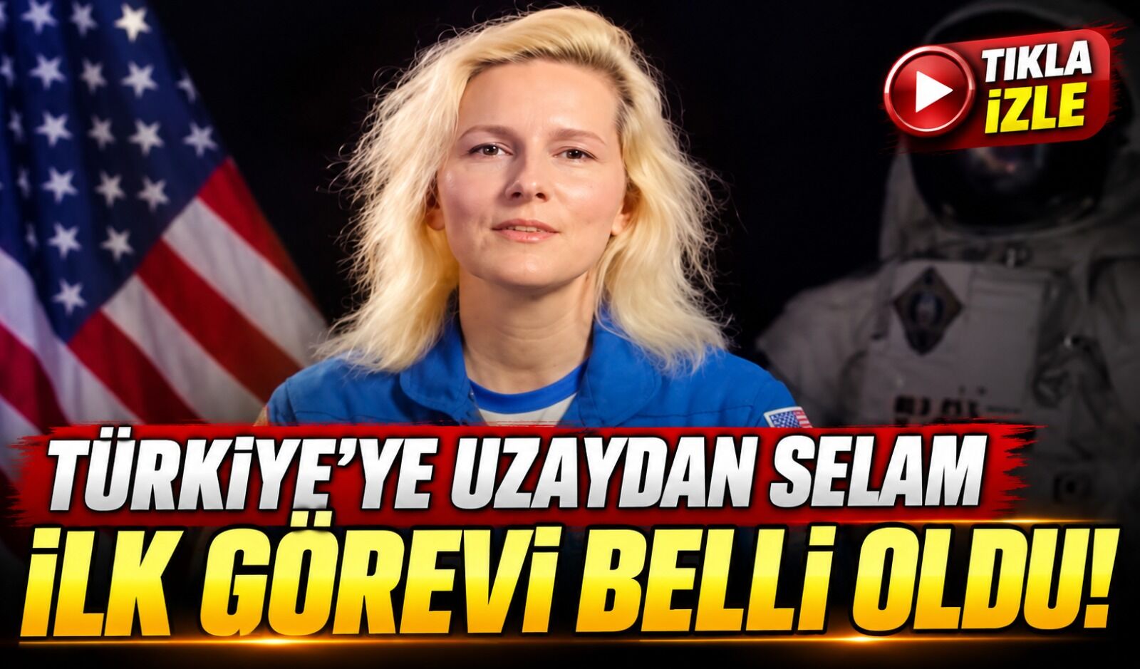 Adana doğumlu NASA astronotu uzaya gidiyor: Hemşehrilerine verdiği söz gündem oldu