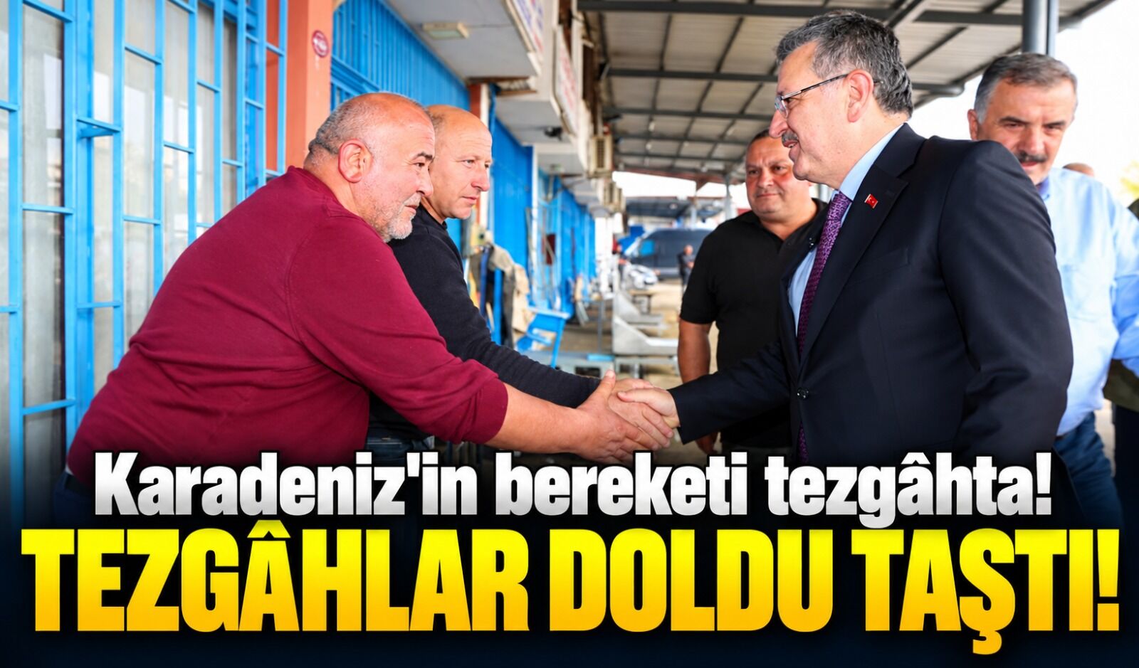 Trabzon'da Balık Tezgâhları Doldu Taştı! Başkan Ahmet Metin Genç'ten Dikkat Çeken Açıklama