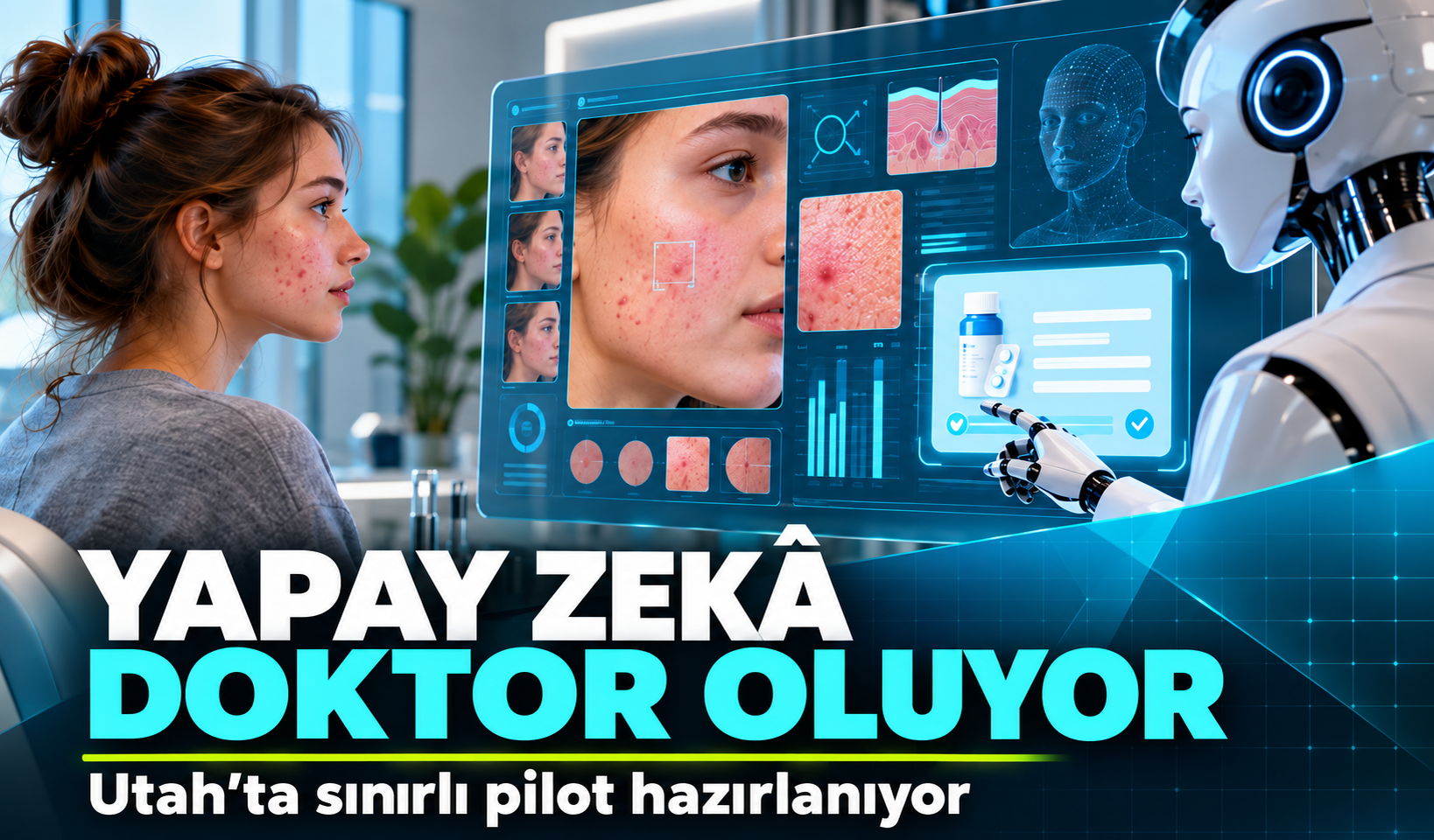 Yapay zekâya muayene ve reçete yetkisi için sınırlı pilot